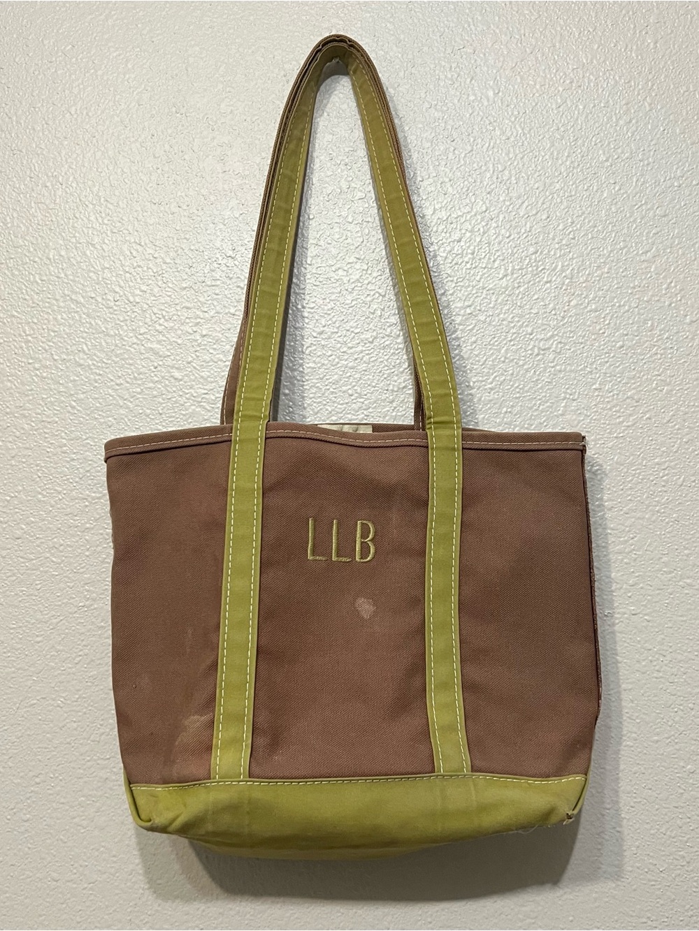Vintage LL Bean Boat And Tote Bag